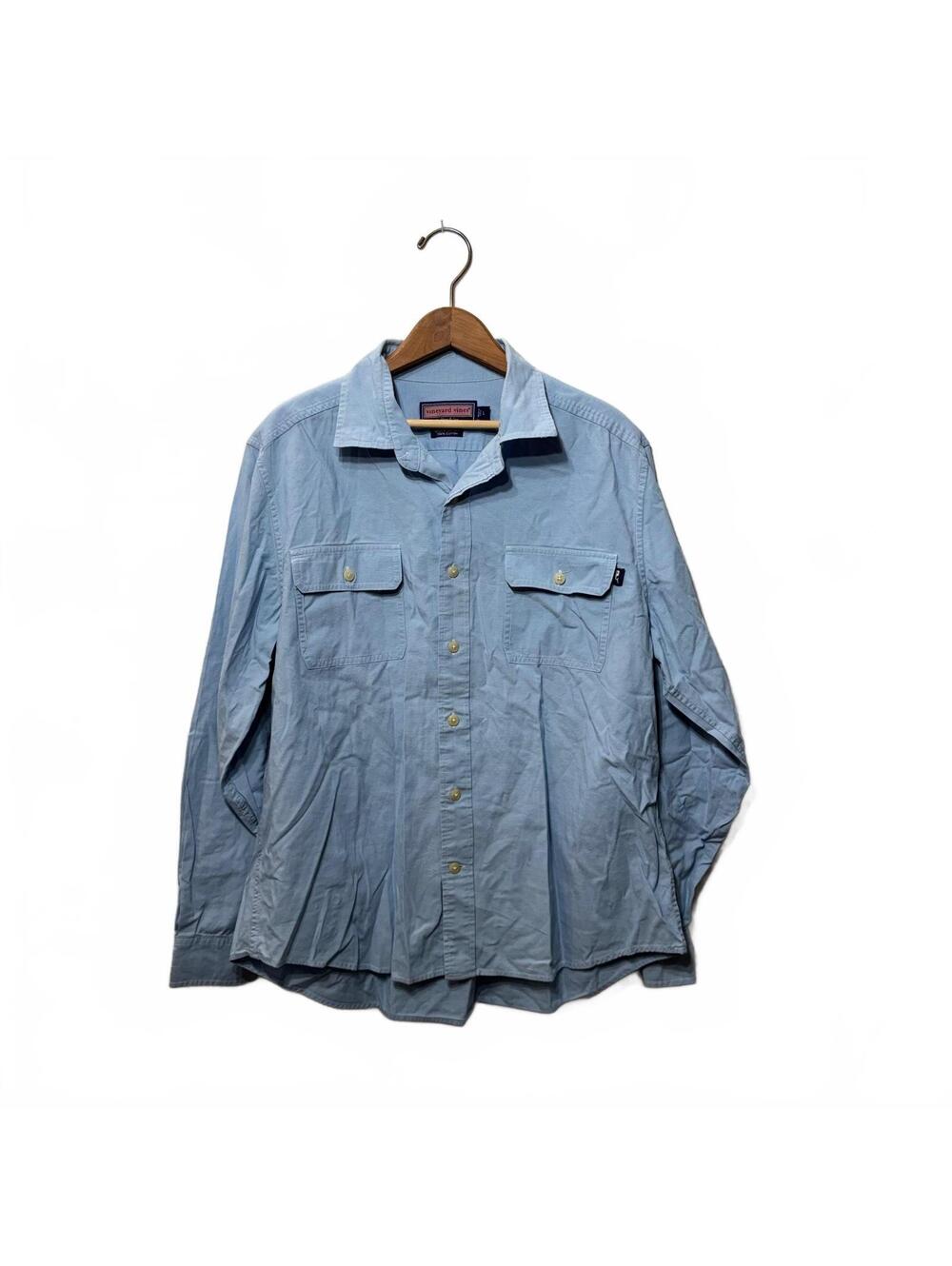 Vineyard Vines Dock Shirt Long Sleeve Blue L